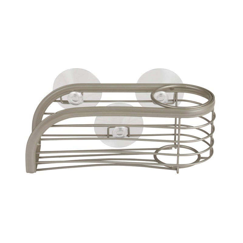 Spectrum Diversified Ashley Sponge & Brush Holder, Satin Nickel - Image 3